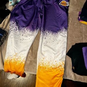 Los Angeles Lakers basketball Pants Sweats